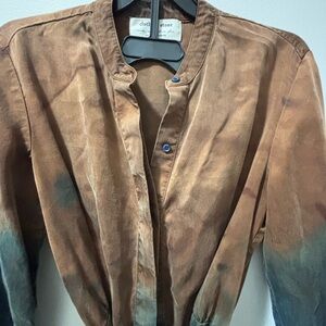 Cloth & Stone by Anthropologie Rich Brown Top